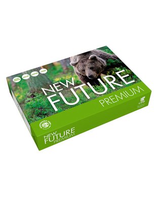 Hârtie pentru tehnica de birou New Future Premium A4 (80 gr/500file) clasa A+ 1279 фото