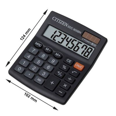 Calculator Citizen SDC-805BN 1173 фото
