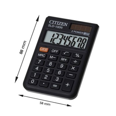 Calculator Citizen SLD-100N 1569 фото