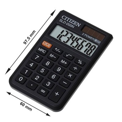 Calculator Citizen SLD-200N 1568 фото