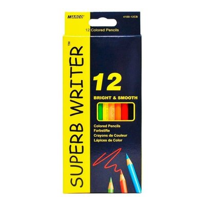 Creioane MARCO SuperbWriter, 12 culori, 4100-12CB 1181 фото